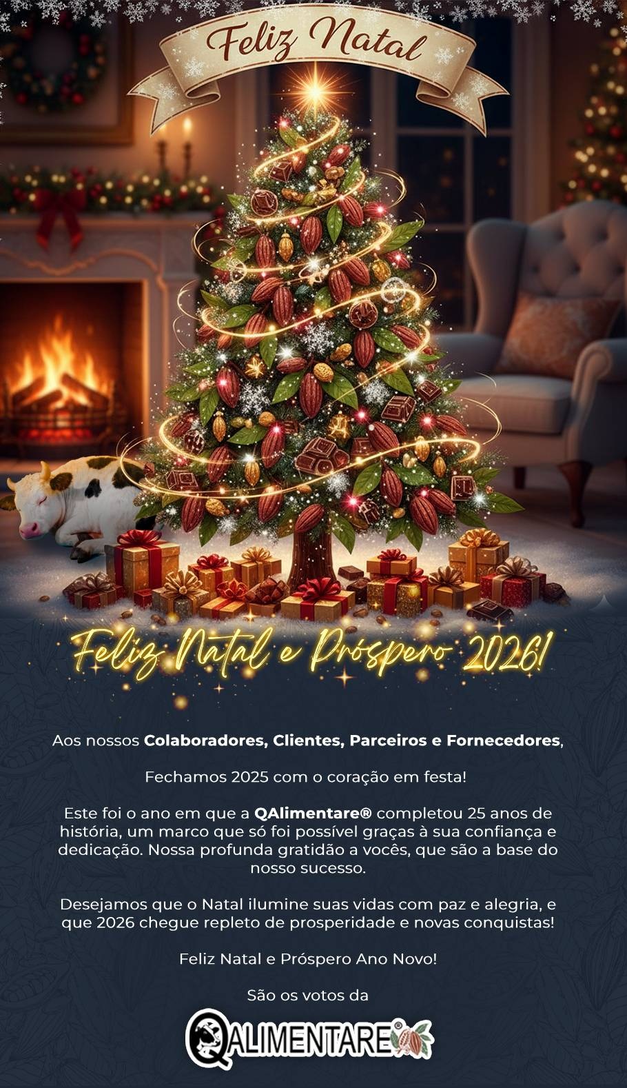 Feliz Natal com a QAlimentare!